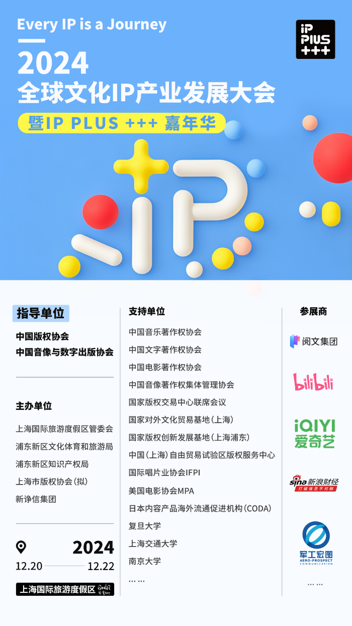 IPPLUS强势助力文化IP破浪前行！首届2024全球文化产