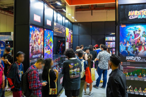 直击布鲁可2024新加坡动漫展多IP多系列积木人展出(图4)