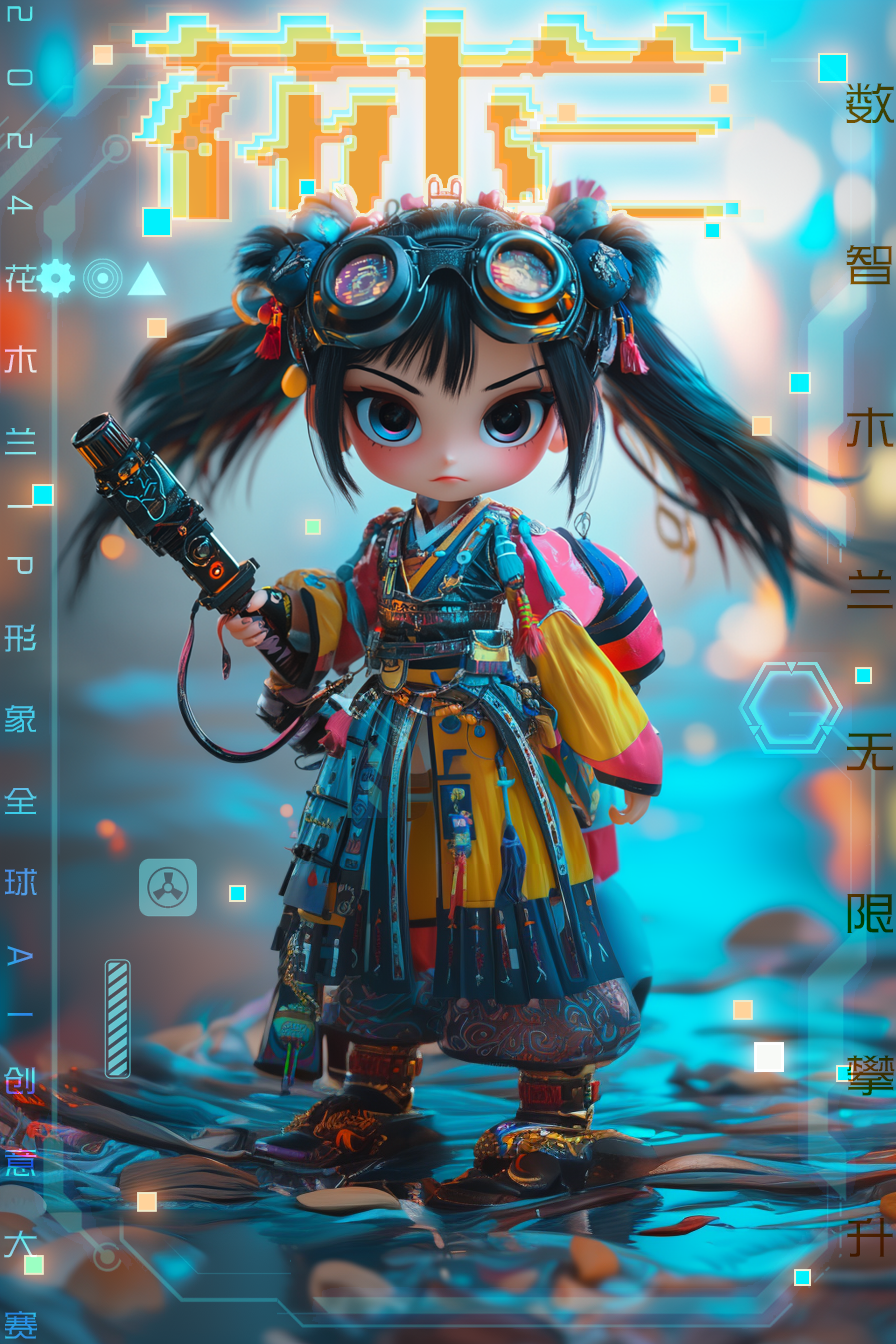 全球千份作品角逐花木兰IP形象揭晓！(图4)