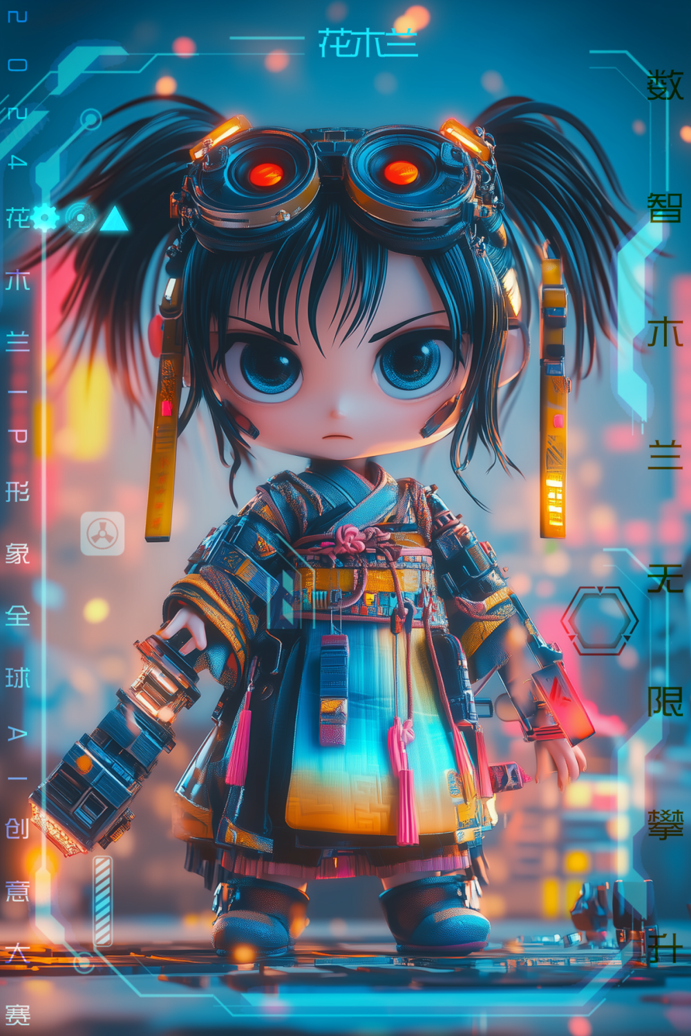全球千份作品角逐花木兰IP形象揭晓！(图3)