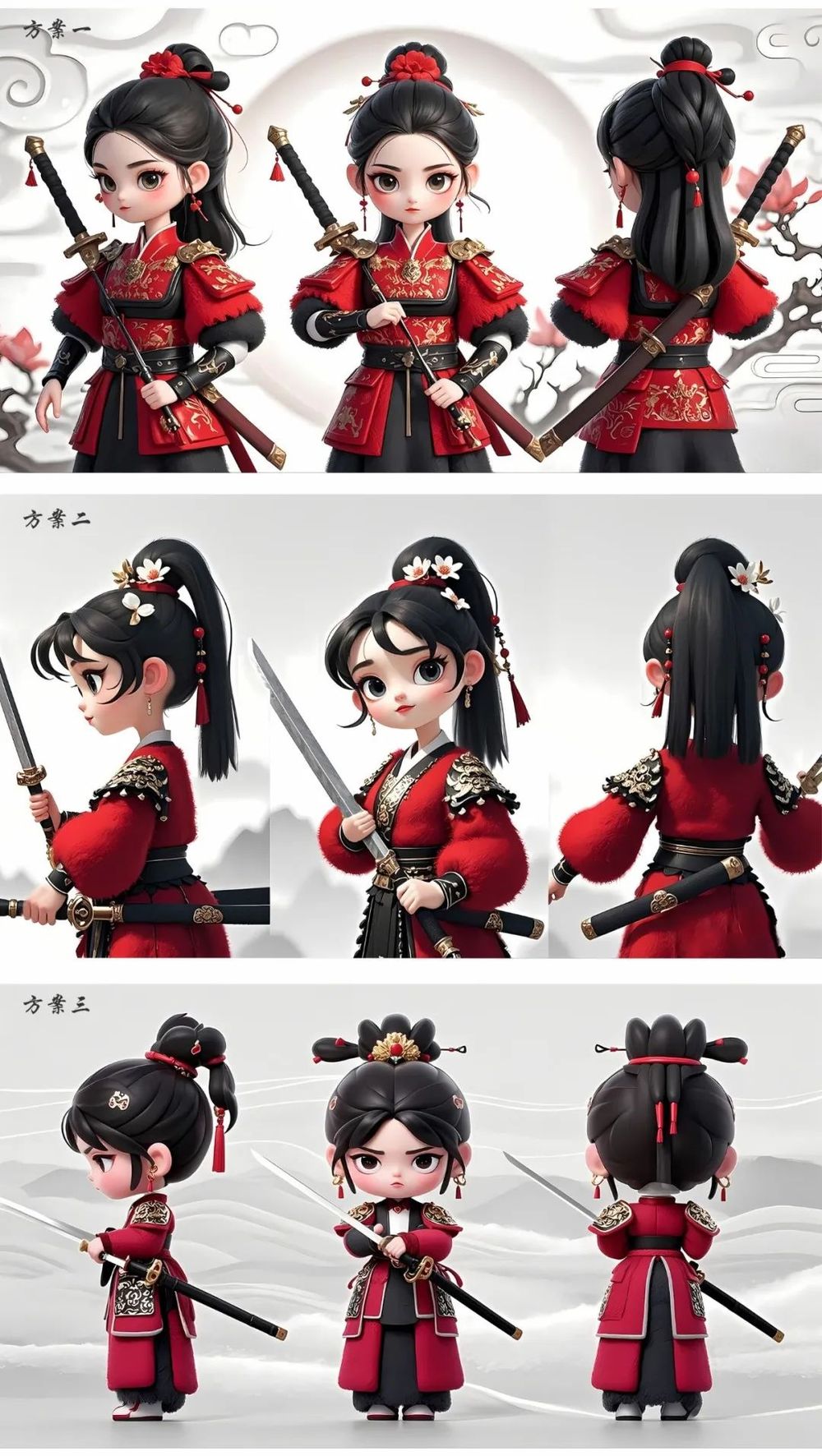 全球千份作品角逐花木兰IP形象揭晓！(图13)