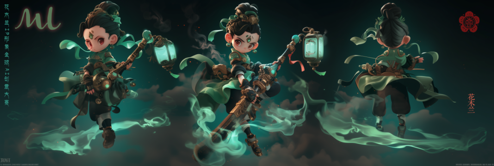 全球千份作品角逐花木兰IP形象揭晓！(图17)