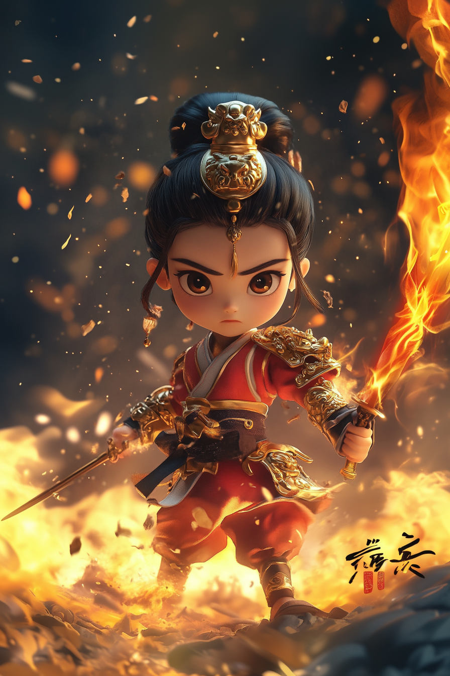 全球千份作品角逐花木兰IP形象揭晓！(图24)