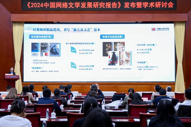 中国社科院发布《2024中国网络文学发展研究报告》网文成就“新大众文艺”范本(图2)