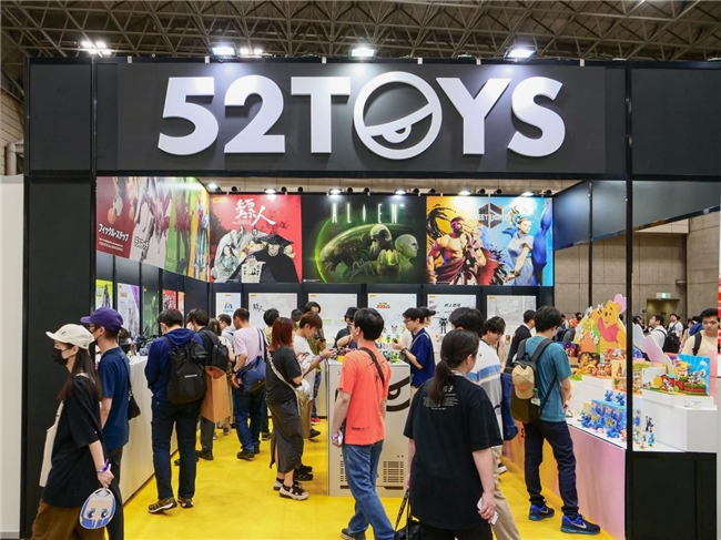52TOYS携数十款新品亮相日本东京WF多元品类深度演绎IP魅力(图1)