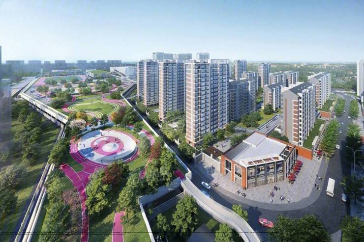 合肥热搜楼盘招商奥体公园售楼处发布启幕鼎级尊邸奢境(图2)