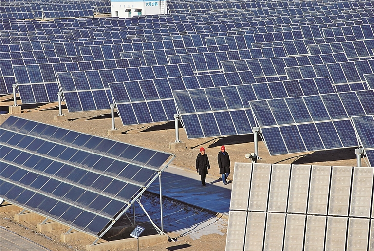 河西沐“风光”陇电送远方(图2)